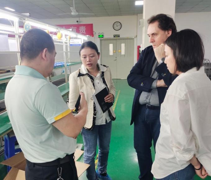 고객 방문 PROCET 공장